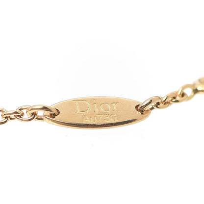 Christian Dior 18K Yellow Gold Diamond Mother of Pearl Rose Des Vents Bracelet 5 of 7