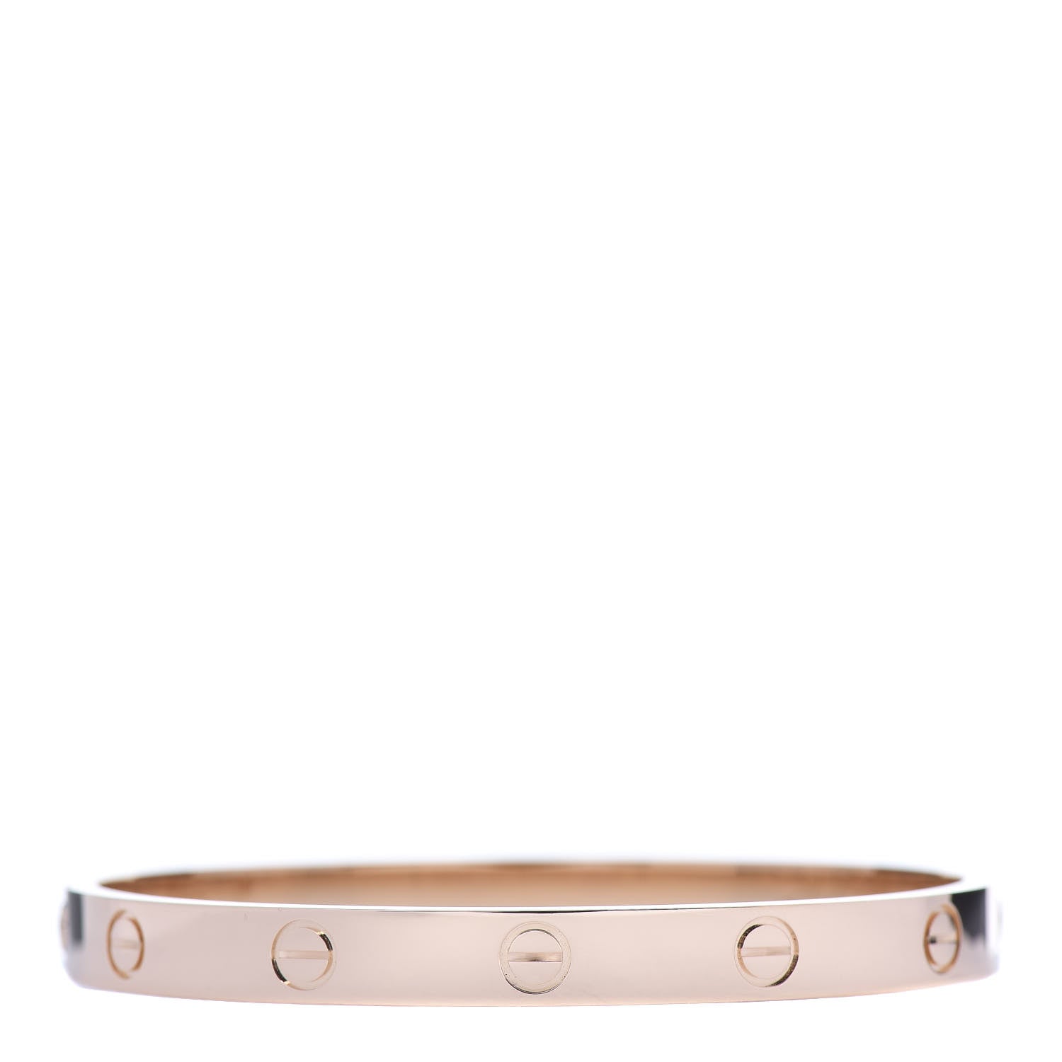 Cartier 18K Pink Gold LOVE Bracelet 17 3 of 6