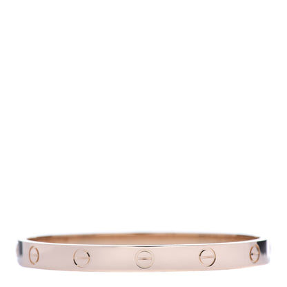 Cartier 18K Pink Gold LOVE Bracelet 17 3 of 6