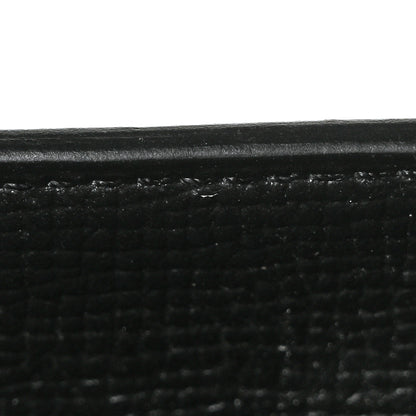 Hermes Epsom Kelly Wallet To Go Black 14 of 14