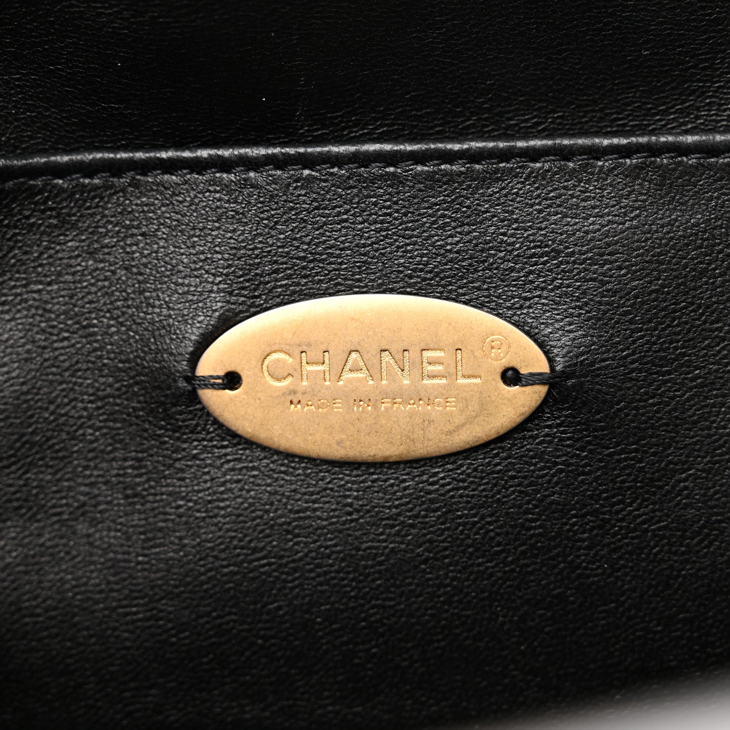 Velvet Enamel CC Kiss Lock Clutch Black