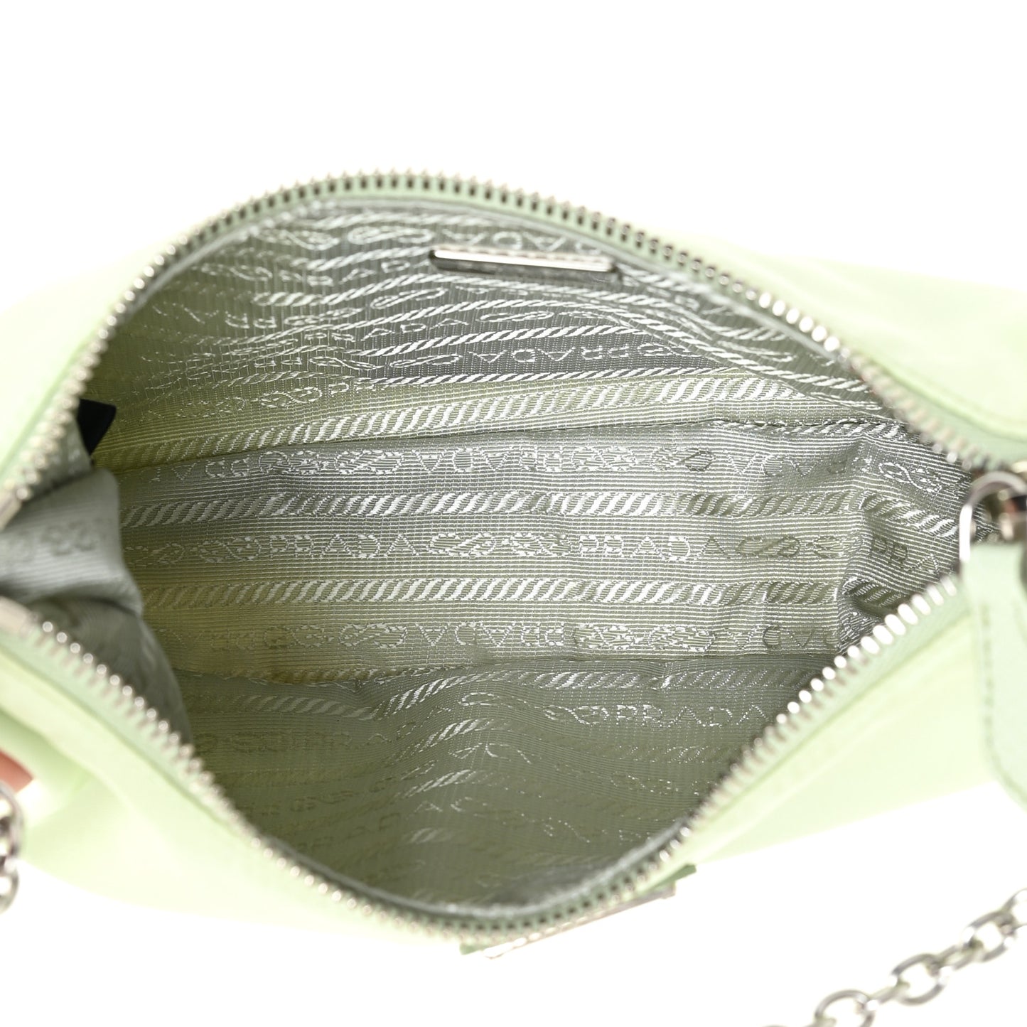 Re-Nylon Saffiano Re-Edition 2005 Shoulder Bag Acqua