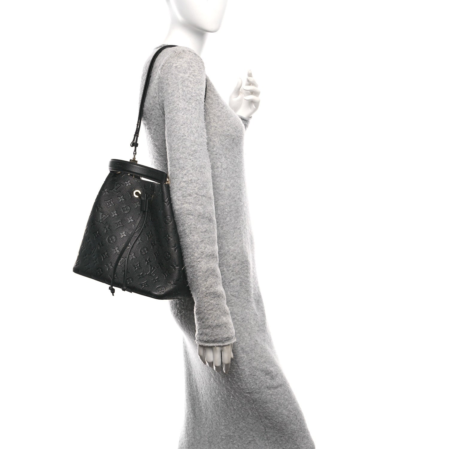 Louis Vuitton Empreinte Neonoe MM  Black 2 of 9