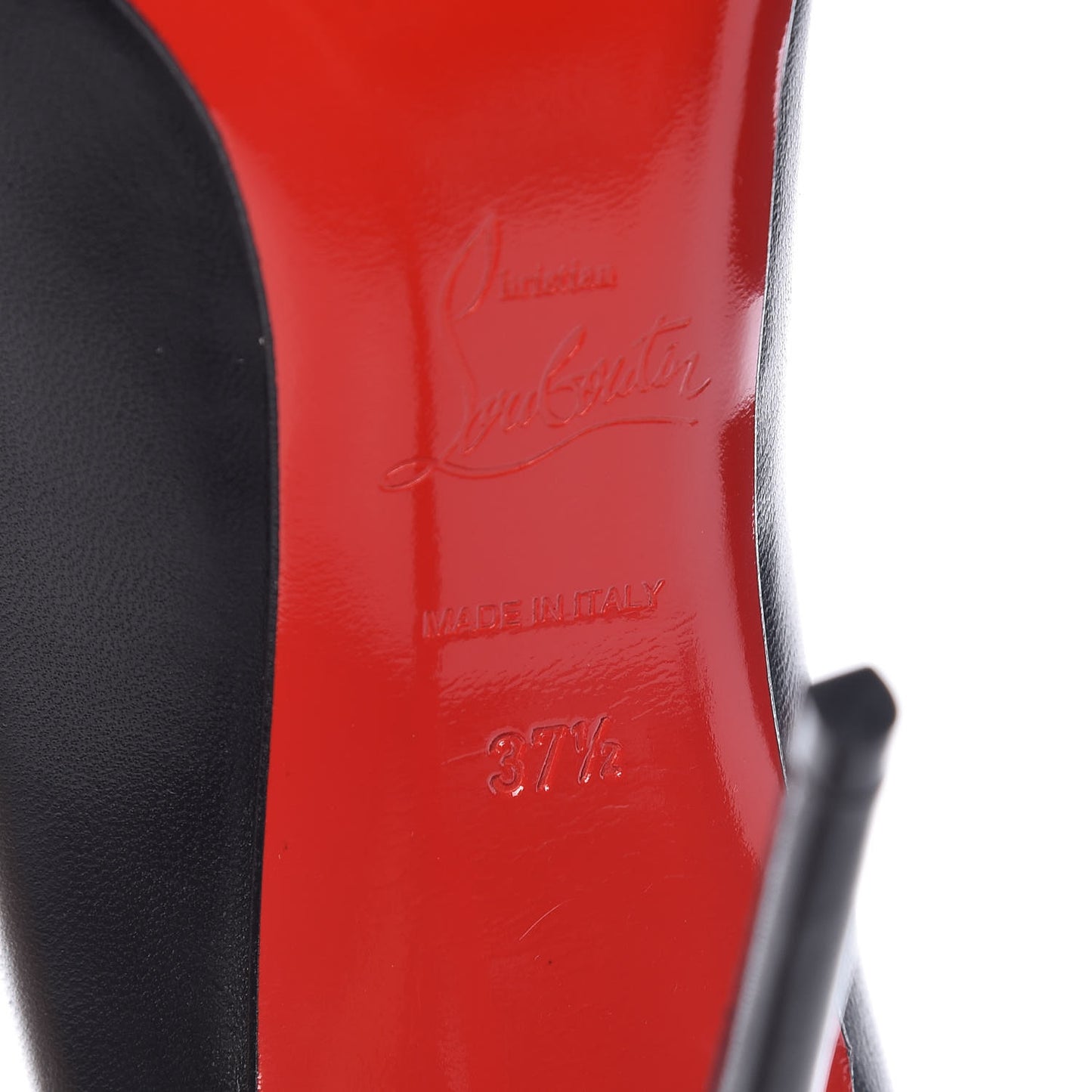 Shiny Nappa Pigalle Follies 100 Pumps 37.5 Black