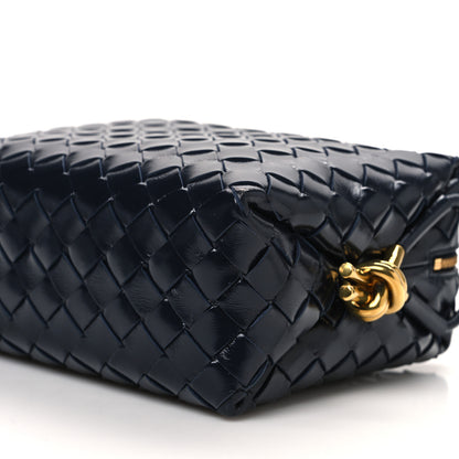 Bottega Veneta Polished Nappa Intrecciato Knot Small Loop Camera Bag Space 9 of 9