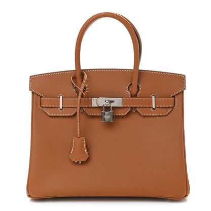 Hermes Epsom Birkin 30 Gold 1 of 12
