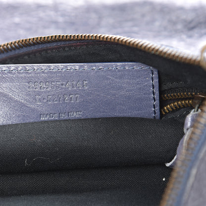 Balenciaga Agneau Classic Hardware Flat Handle Clutch Jacynthe 6 of 10
