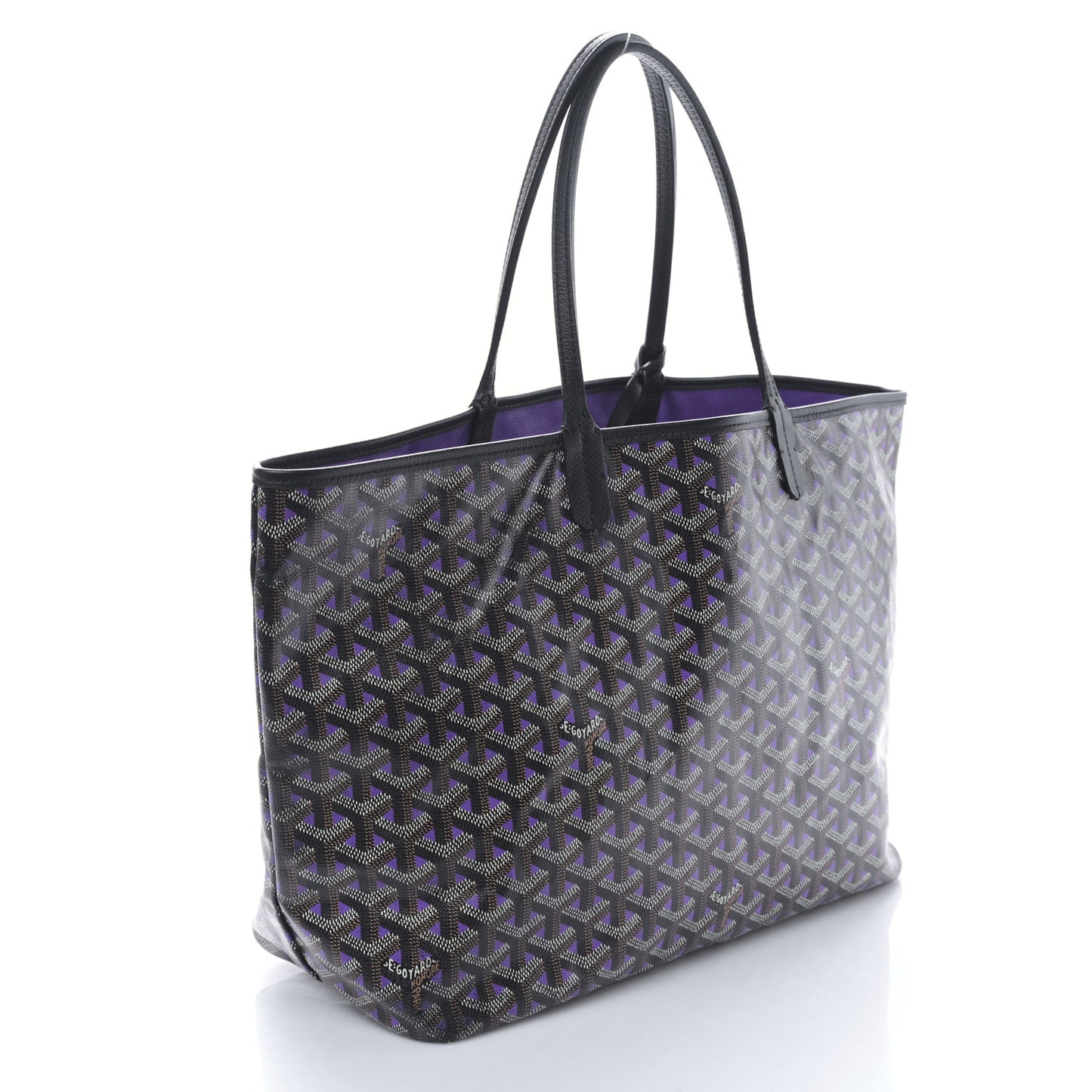 Goyardine Saint Louis Claire Voie PM Black Violet