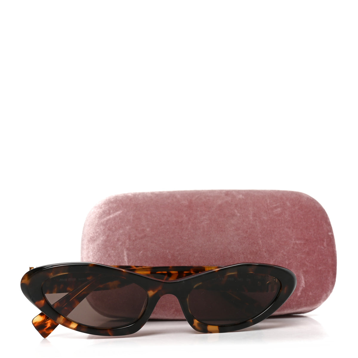 Miu Miu Acetate Cat Eye Sunglasses SMU 09Y Tortoise 7 of 7