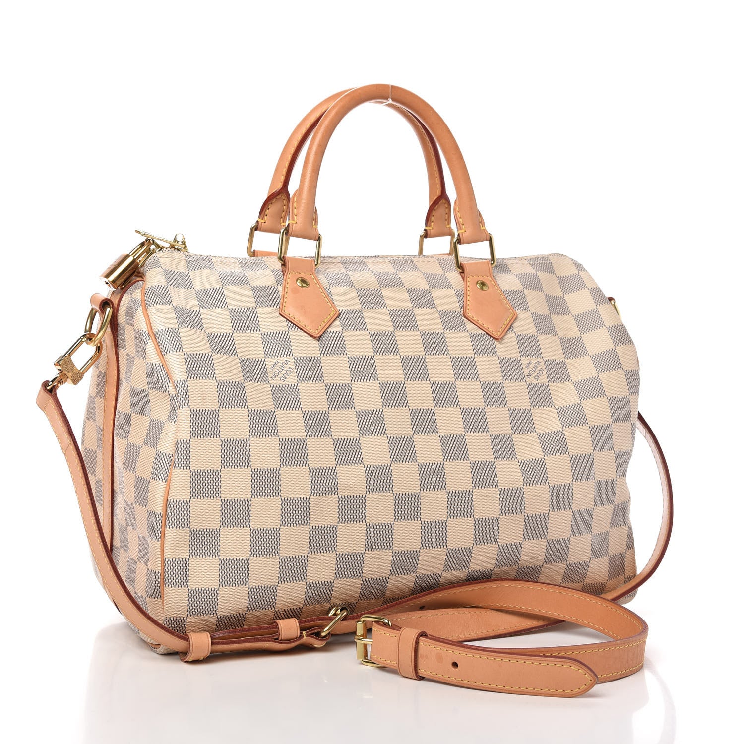 Louis Vuitton Damier Azur Speedy Bandouliere 30 3 of 11
