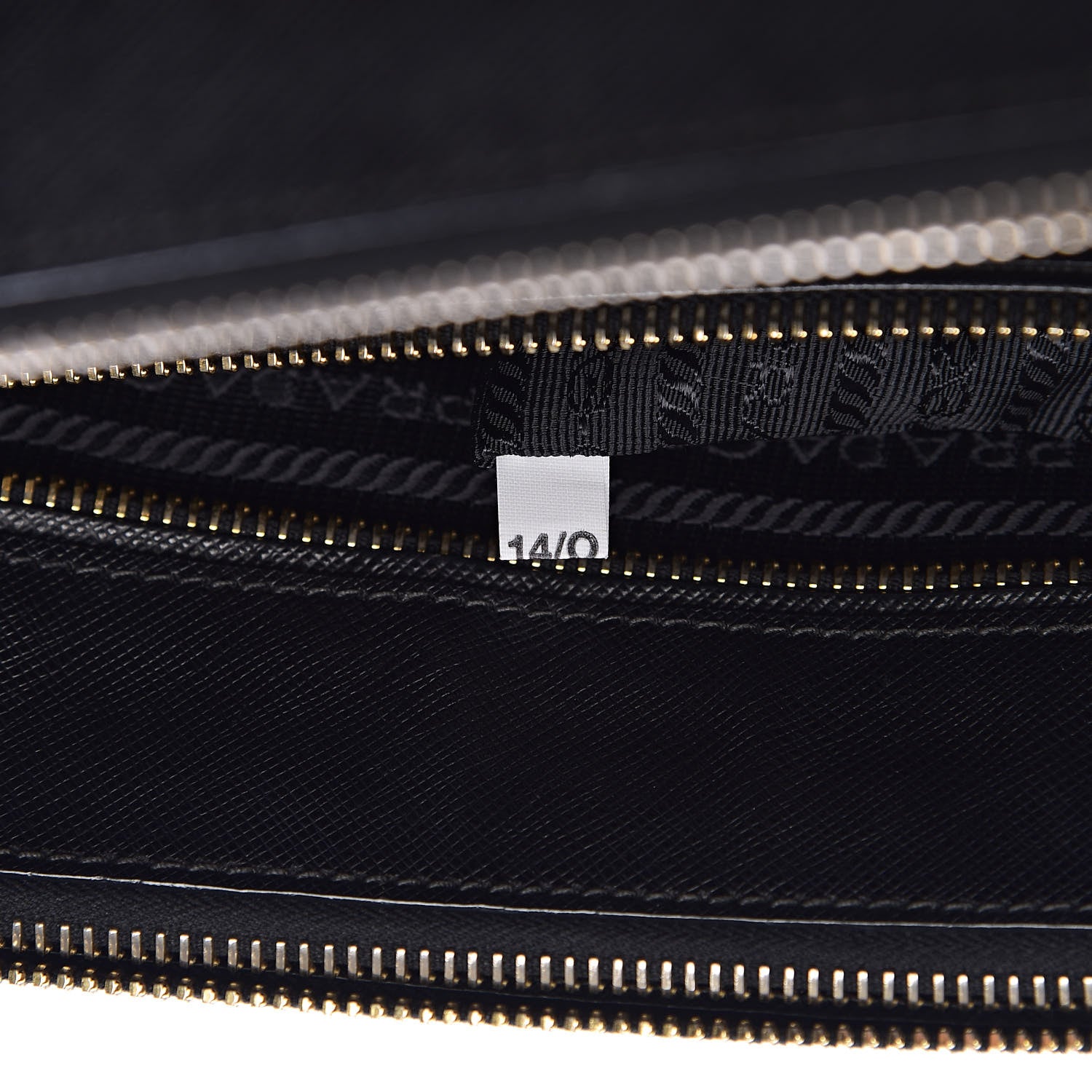 Prada Saffiano Medium Galleria Double Zip Tote Black 5 of 10