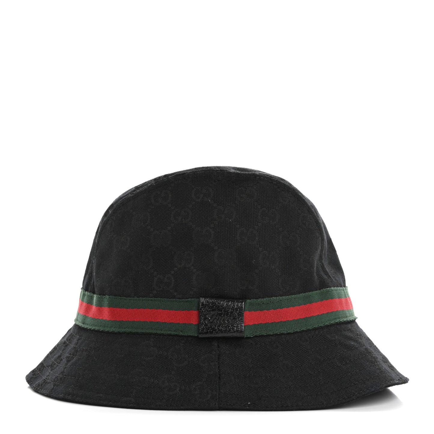 Monogram Web Bucket Hat M Black