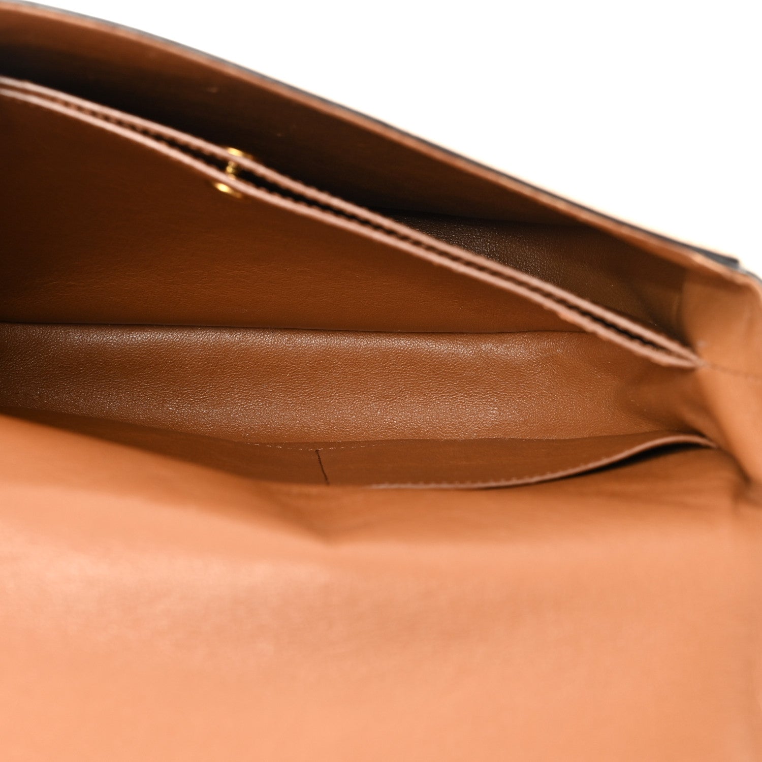 Celine Supersoft Calfskin Medium Trotteur Tan 6 of 13