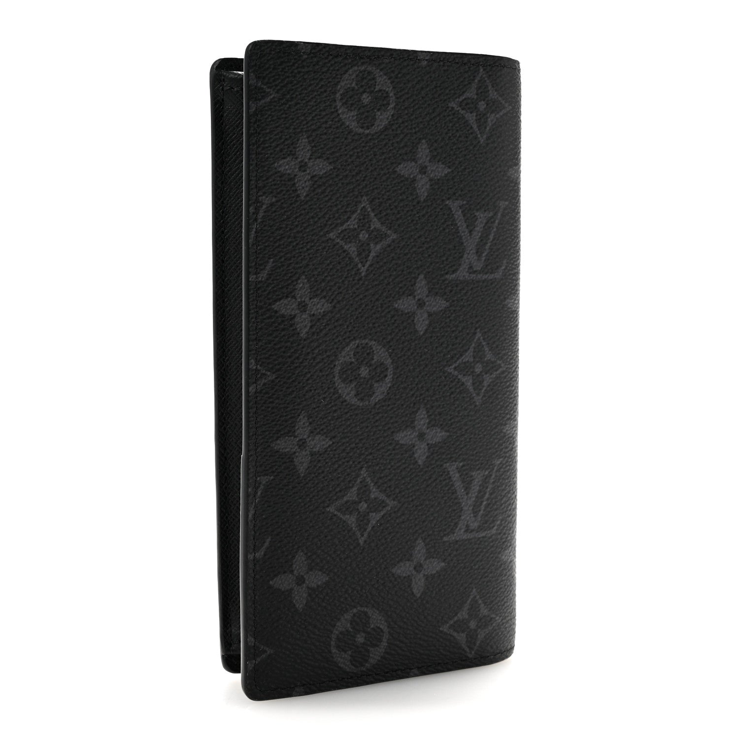 Louis Vuitton Monogram Eclipse Brazza Wallet 3 of 7