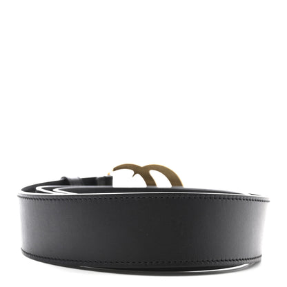 Gucci Calfskin Double G 40mm Belt 95 38 Black 2 of 6