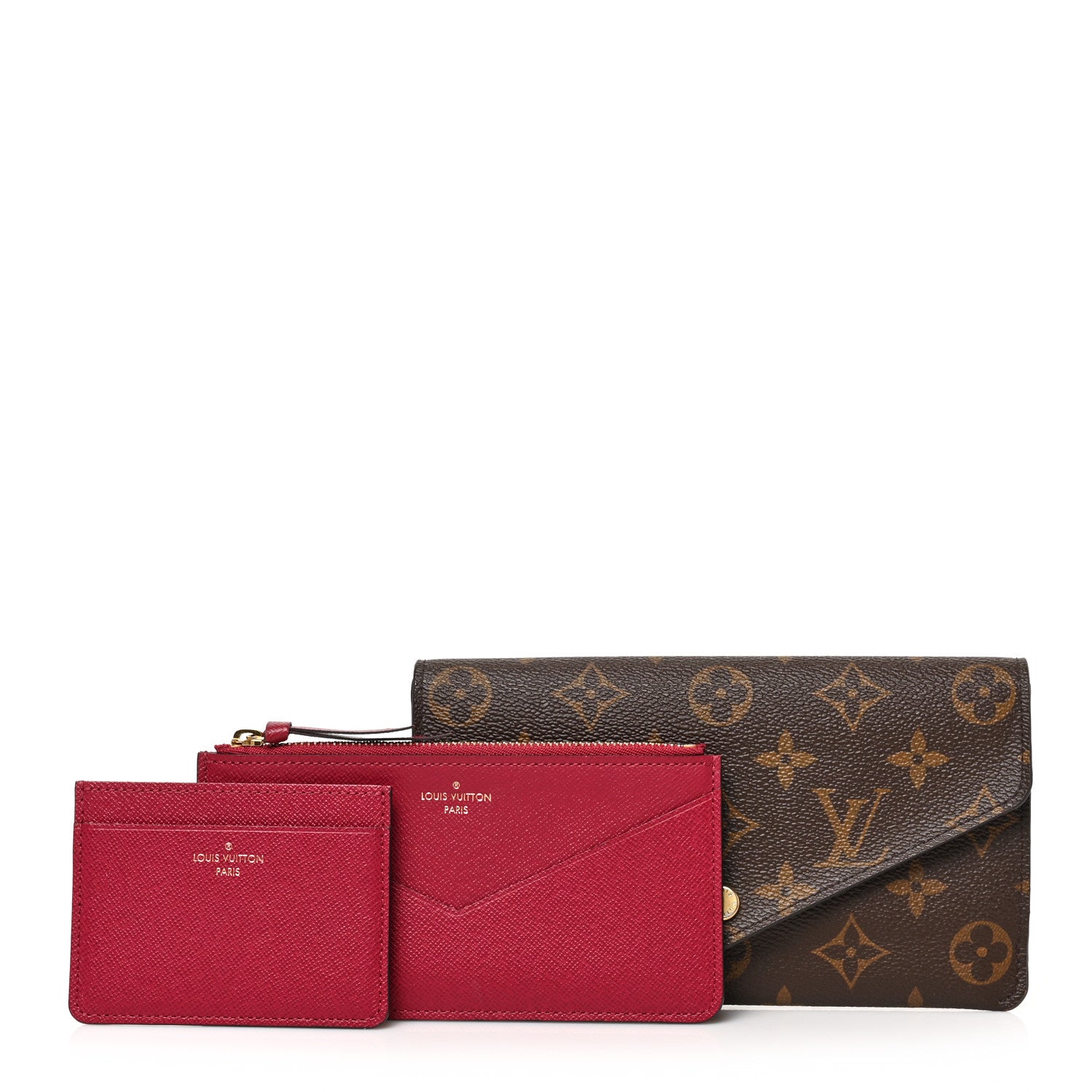 Louis Vuitton Monogram Jeanne Wallet Fuchsia 1 of 7