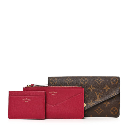 Louis Vuitton Monogram Jeanne Wallet Fuchsia 1 of 7