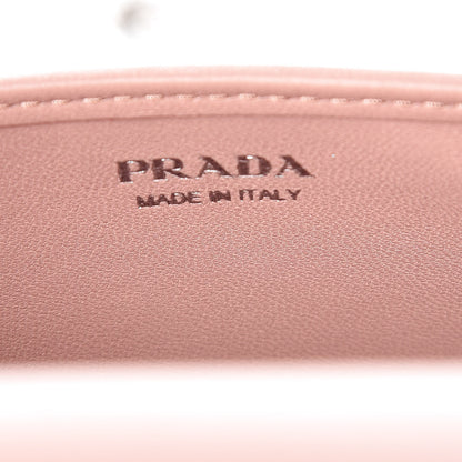 Prada Nappa Impunture Mini Diagramme Chain Crossbody Bag Orchidea 8 of 9