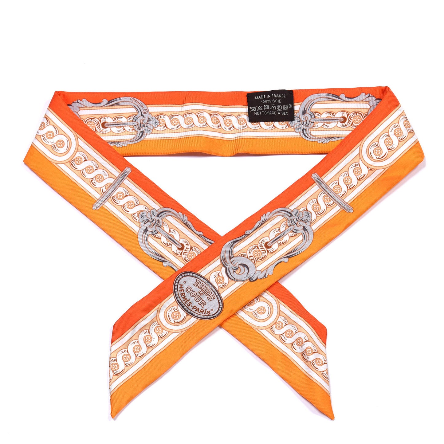 Silk Bride De Cour Twilly Vermillon Orange