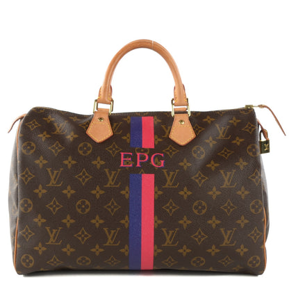 Louis Vuitton Mon Monogram Speedy 35 Fuchsia Violet 1 of 8