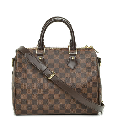 Louis Vuitton Damier Ebene Speedy Bandouliere 25 1 of 7