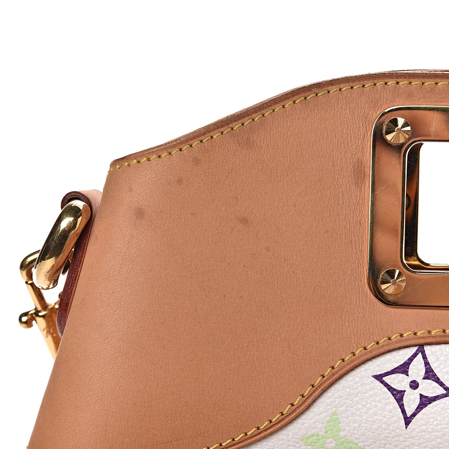 Louis Vuitton Monogram Multicolor Judy GM White 7 of 22