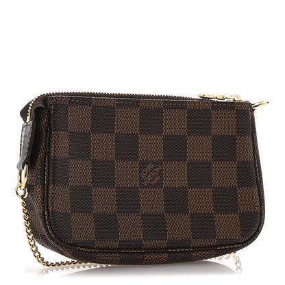 Louis Vuitton Damier Ebene Mini Pochette Accessories 3 of 8