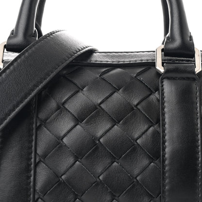 Bottega Veneta Nappa Intrecciato Mini Duffle Bag Black 8 of 10