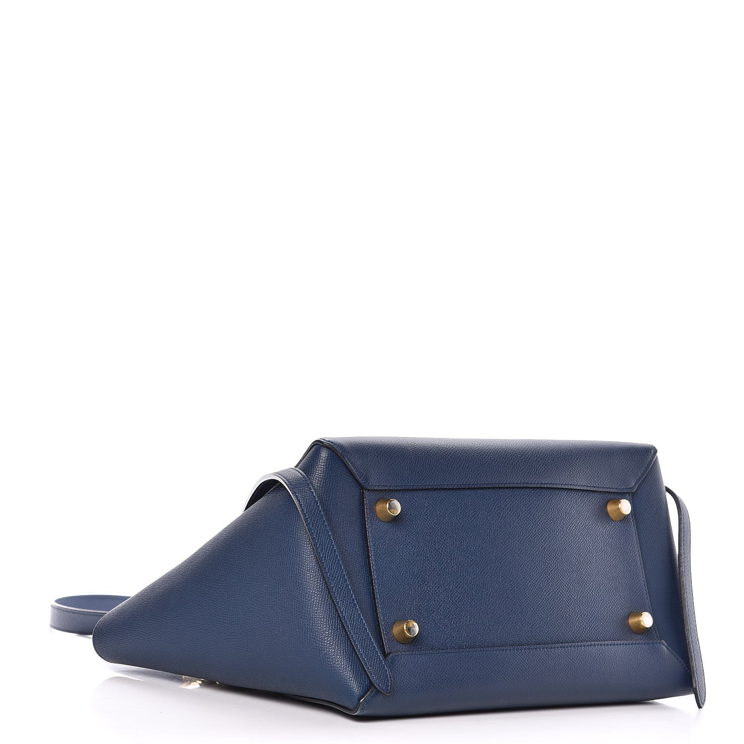 Celine Grained Calfskin Mini Belt Bag Deepsea 4 of 11
