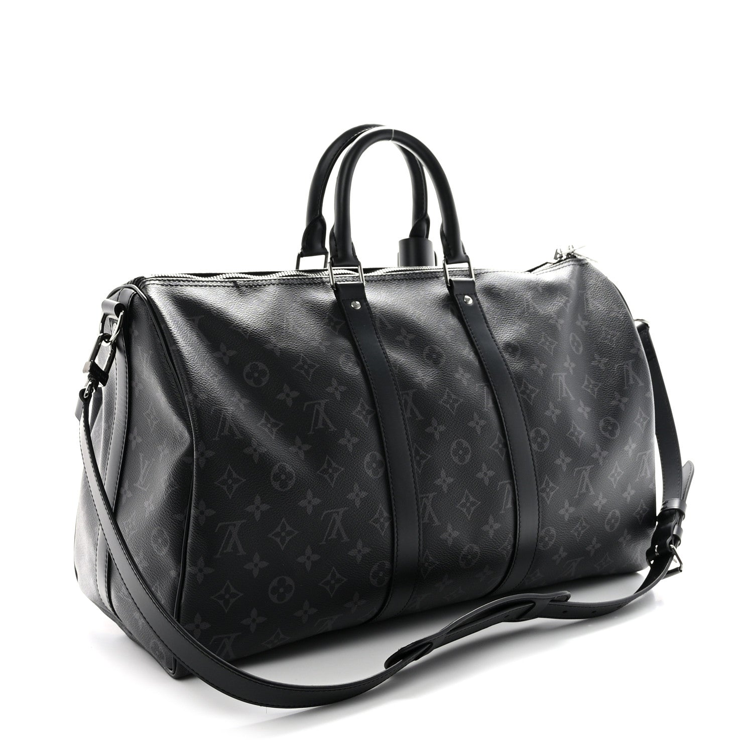 Louis Vuitton Monogram Eclipse Keepall Bandouliere 45 2 of 10