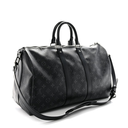 Louis Vuitton Monogram Eclipse Keepall Bandouliere 45 2 of 10