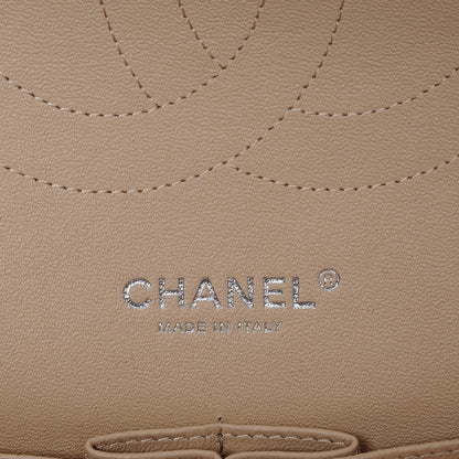Chanel Caviar Quilted Jumbo Double Flap Beige Clair 6 of 8