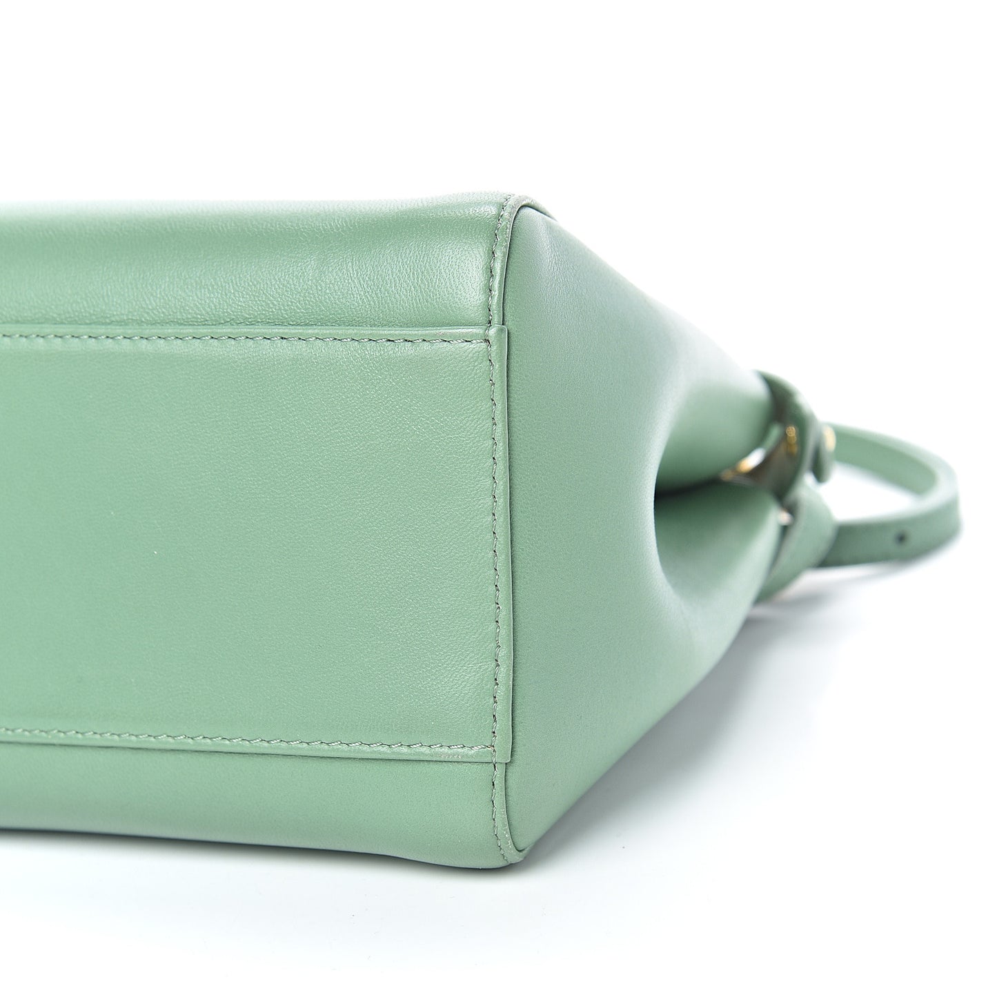 Nappa Mini Peekaboo Iconic Satchel Menta