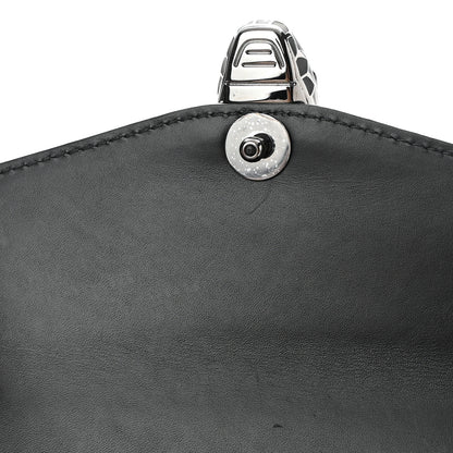 Bulgari Quilted Nappa Smooth Calfskin Serpenti Forever Diamond Blast Shoulder Bag Black 12 of 13