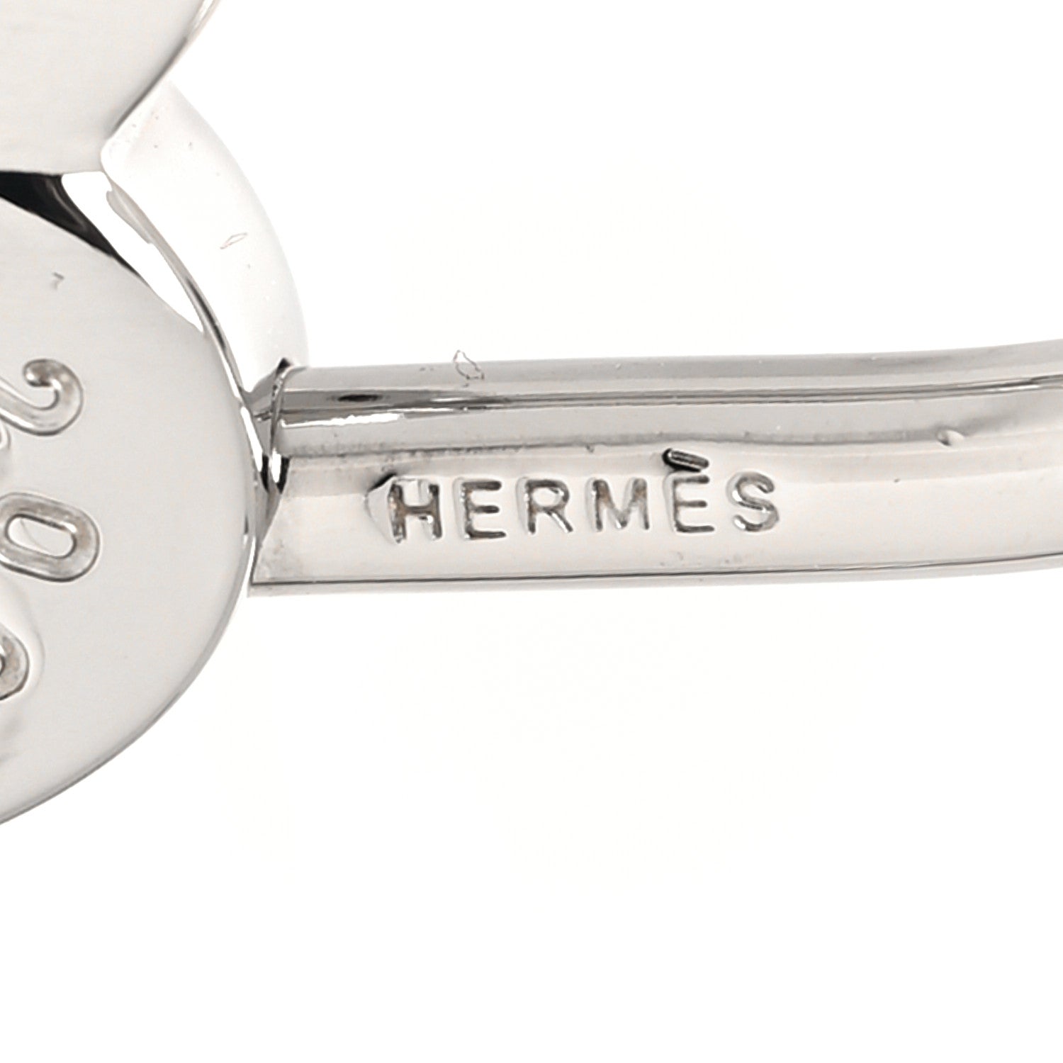 Hermes Palladium Annee De La Fantaisie Heart Cadena Lock 3 of 3