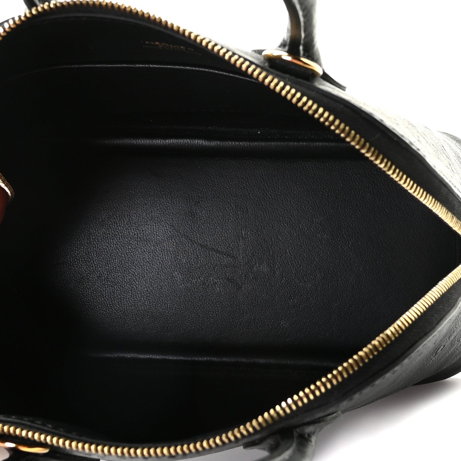 Hermes Ostrich Bolide Mini 1923 Black 6 of 10