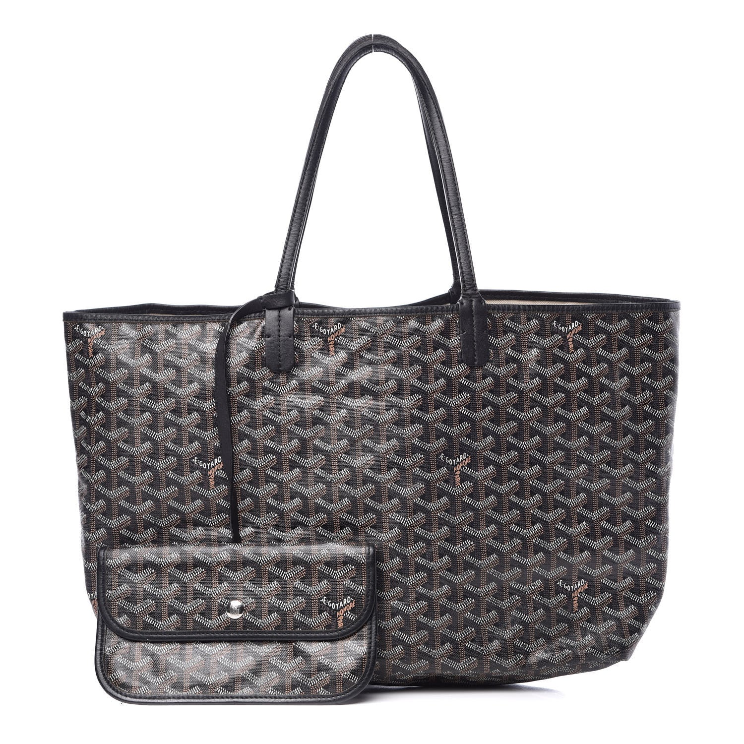 Goyard Goyardine Saint Louis PM Black 1 of 21