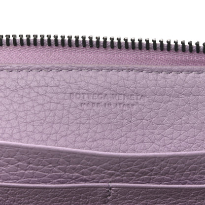 Bottega Veneta Nappa Intrecciato Zip Around Wallet Lilac 6 of 10