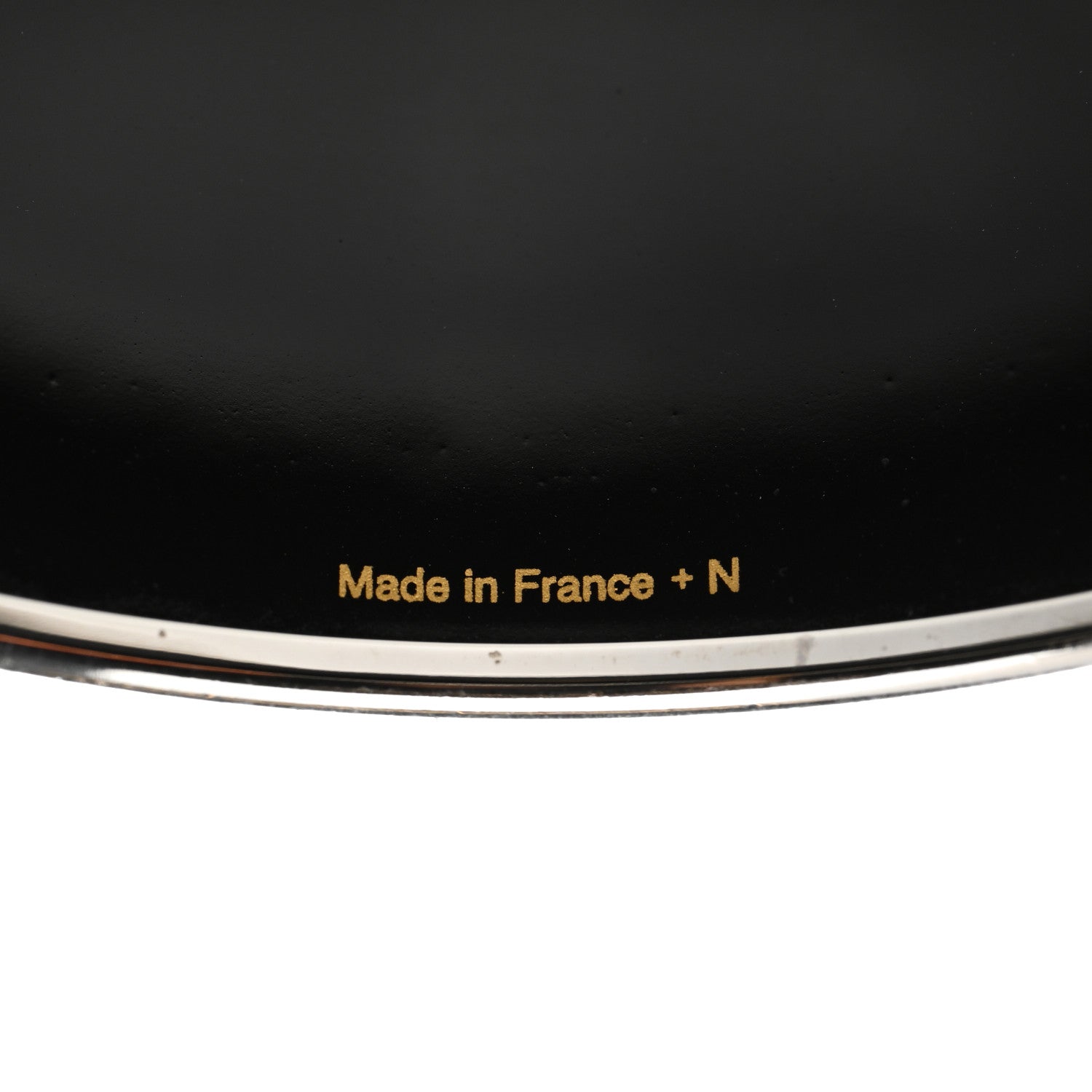 Hermes Enamel Printed Grand Apparat Extra Wide Bracelet 65 Black 4 of 5