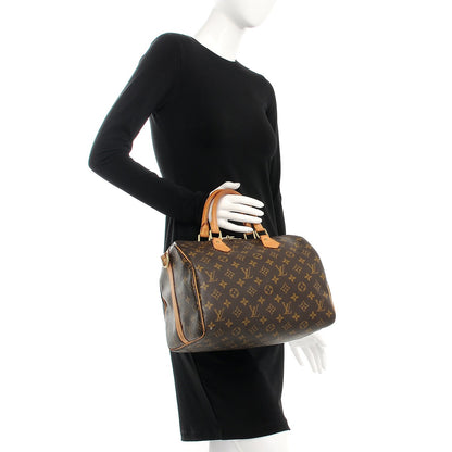 Louis Vuitton Monogram Speedy Bandouliere 30 3 of 15