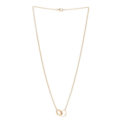 Cartier 18K Yellow Gold Interlocking LOVE Necklace 3 of 5