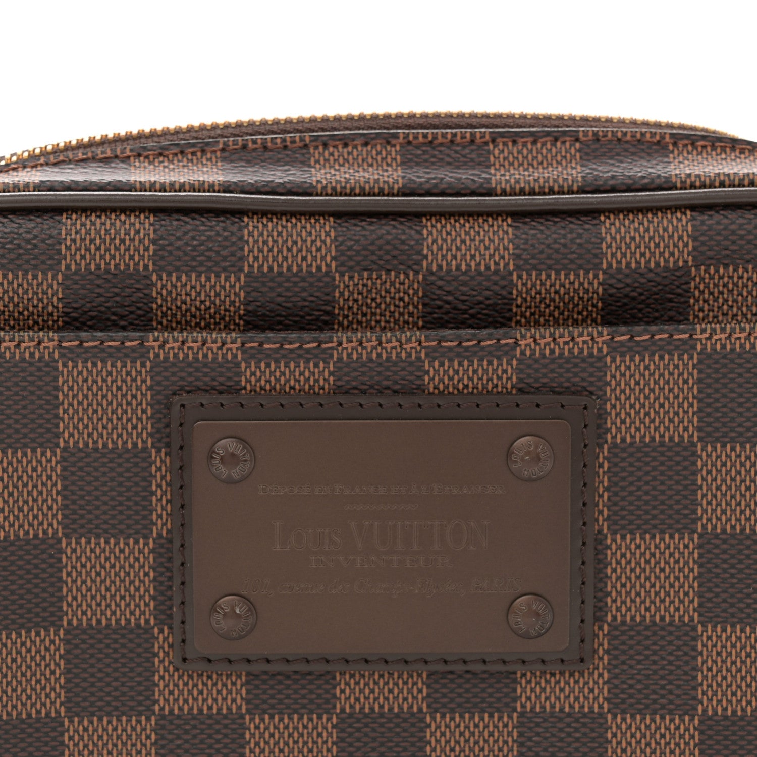 Louis Vuitton Damier Ebene Brooklyn Bum Bag 7 of 9