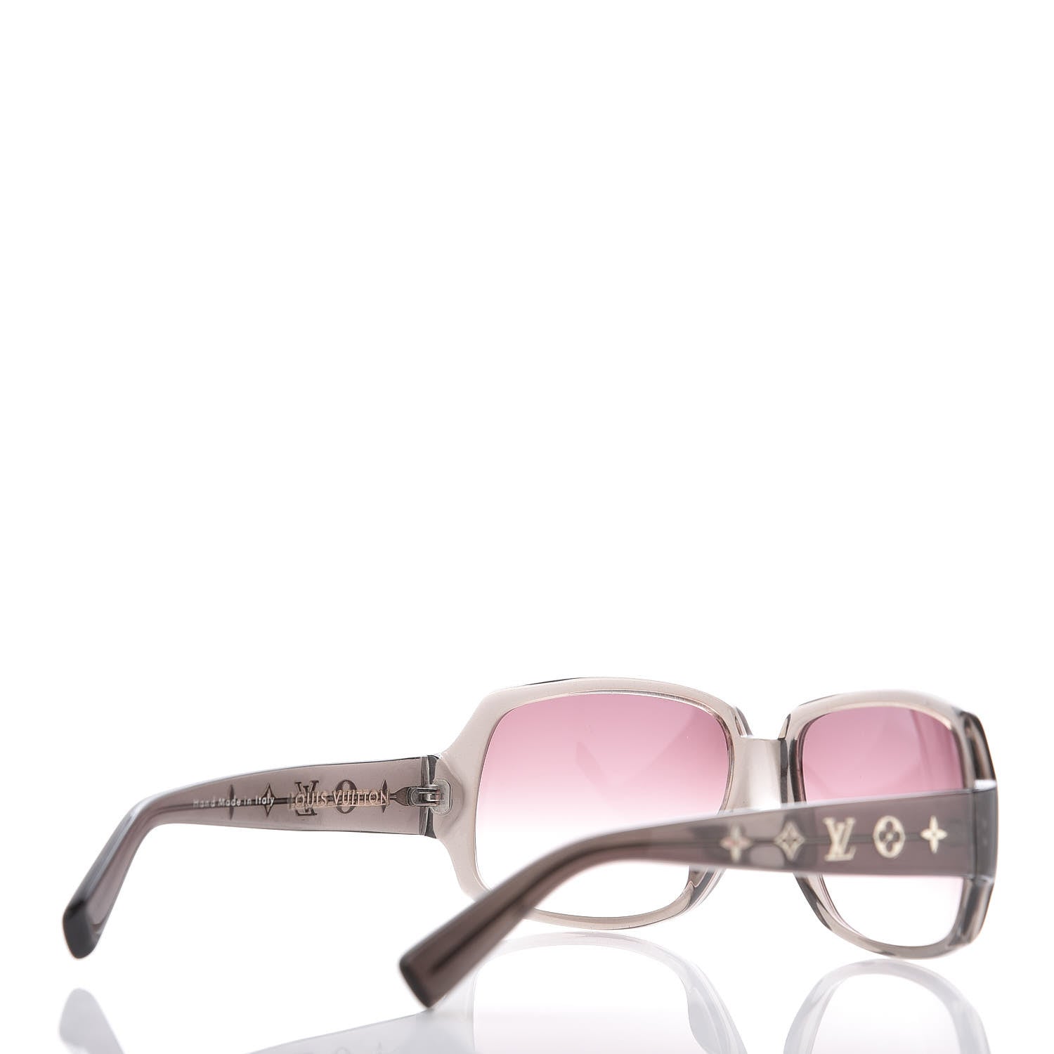 Louis Vuitton Obsession Carre Glitter Sunglasses Z0072E Grey 4 of 7