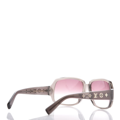 Louis Vuitton Obsession Carre Glitter Sunglasses Z0072E Grey 4 of 7