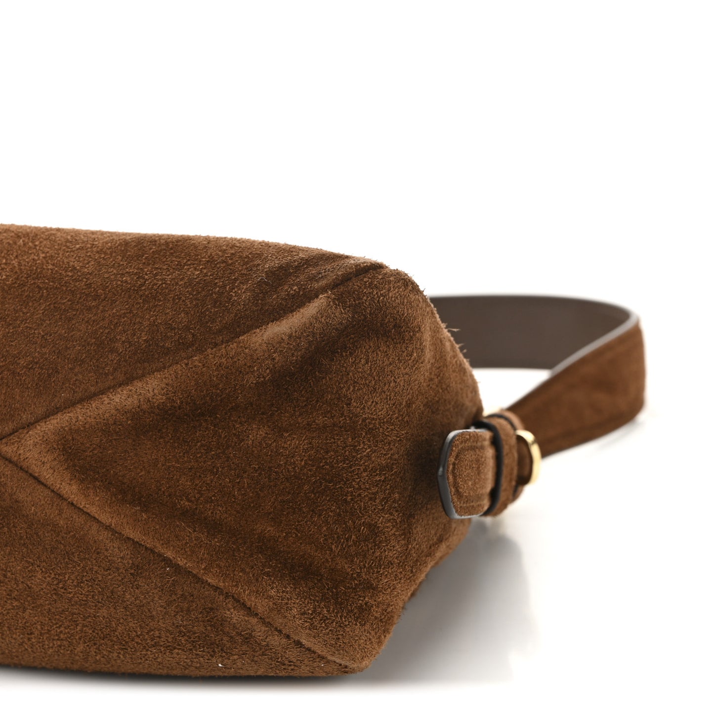Scamosciato Suede Medium Aimee Shoulder Bag Cacao