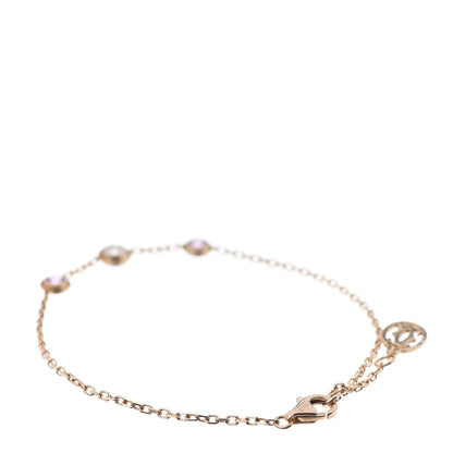 Cartier 18K Pink Gold Diamond Pink Sapphire D'Amour Bracelet 3 of 5