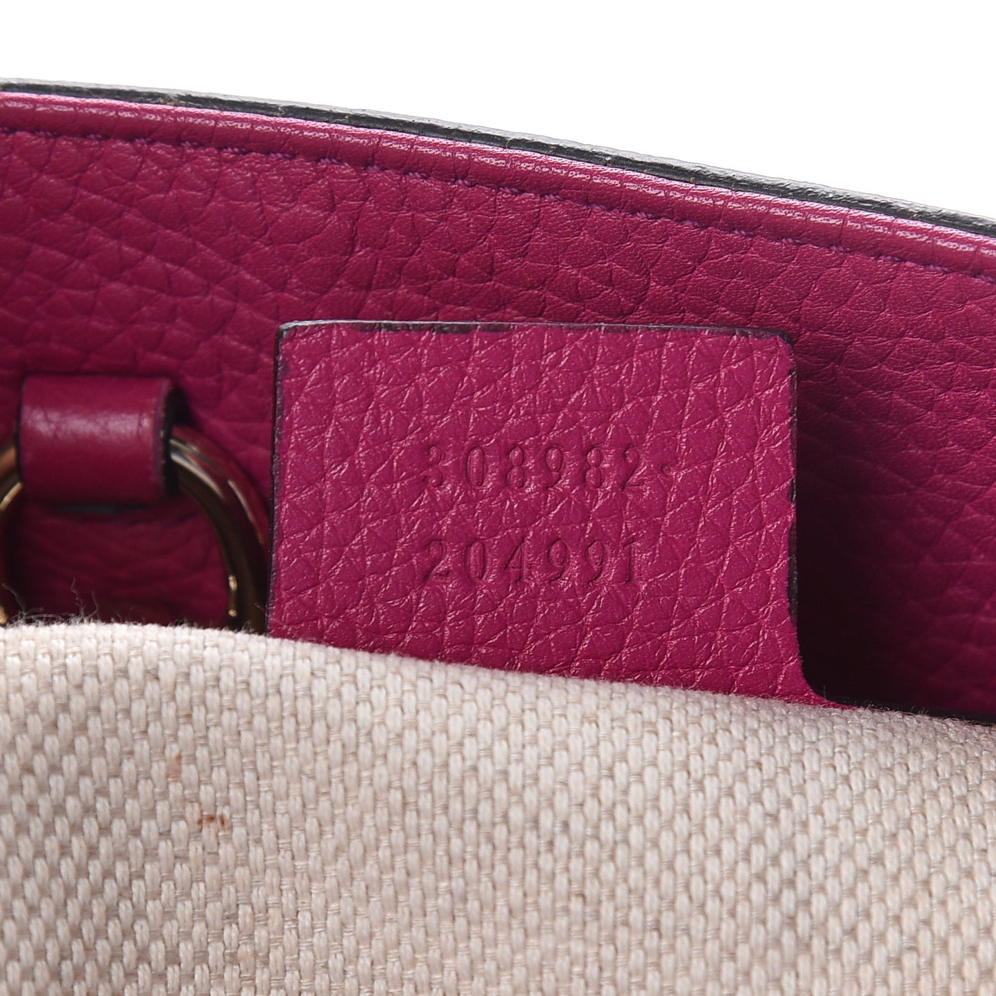 Cellarius Calfskin Medium Soho Chain Shoulder Bag Bright Bouganville