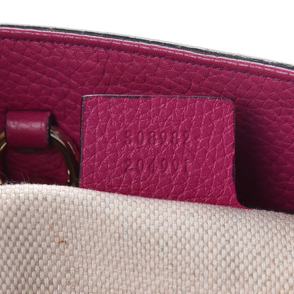 Gucci Cellarius Calfskin Medium Soho Chain Shoulder Bag Bright Bouganville 7 of 12