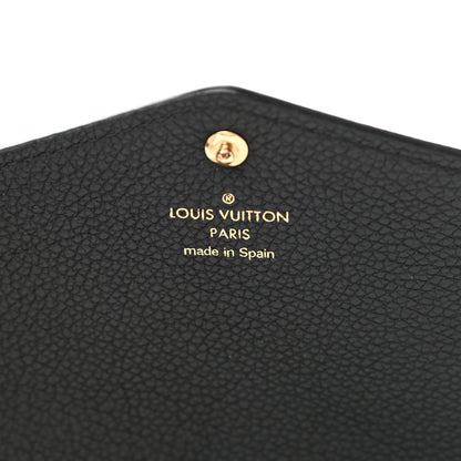 Louis Vuitton Empreinte Sarah Wallet NM Black 6 of 7