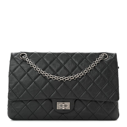 Chanel Aged Calfskin Quilted 2.55 Reissue 226 Flap Black 1 of 10